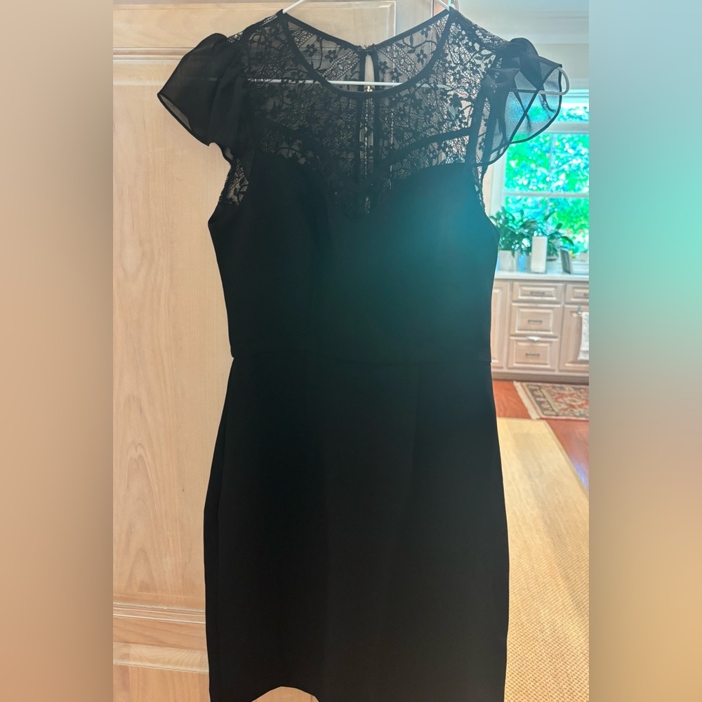BCBG Black Lace Dress NEW